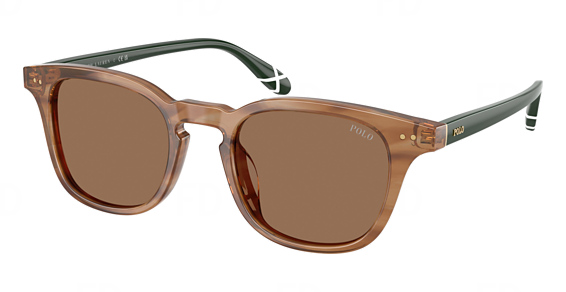Polo PH4251U - Shiny Striped Havana, Plastic, Mixed Shapes frame