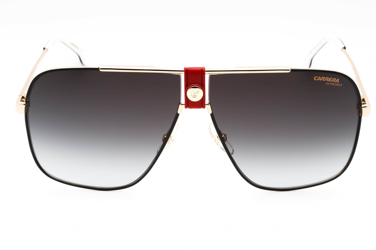 Carrera 1018/S - Gold Red, Metal, Rectangle frame