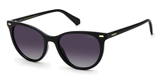 Polaroid PLD 4107/S - 807wj Black, Plastic, Cat Eye frame