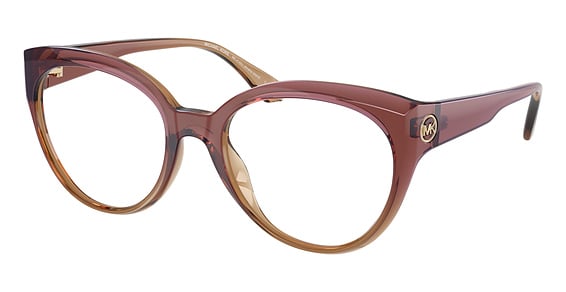 Michael Kors MK4145U AMELIA ISLAND - Dusty Rose Light Brown, Acetate, Cat Eye frame