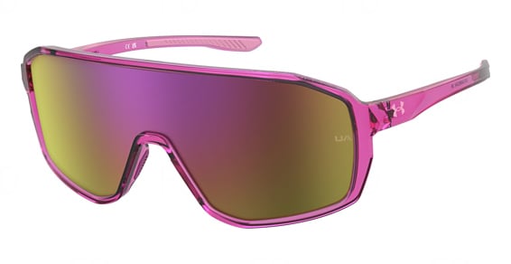 Under Armour UA Gameday JR - 3dv34 Cryspink C, Plastic, Wrap-Around frame