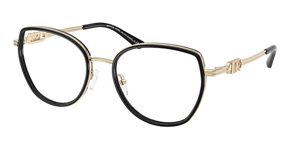 Michael Kors MK3101 KIAWAH - Black, Metal, Mixed Shapes frame