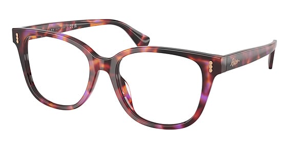 Ralph RA7196U - Violet Havana, Plastic, Cat Eye frame