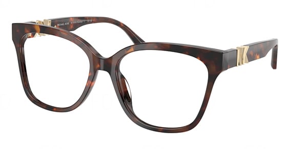 Michael Kors MK4203U TOPANGA - Luggage Tortoise, Plastic, Mixed Shapes frame