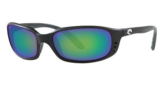 Costa Del Mar 6S9017 BRINE - 11 Matte Black, Acetate, Oval frame