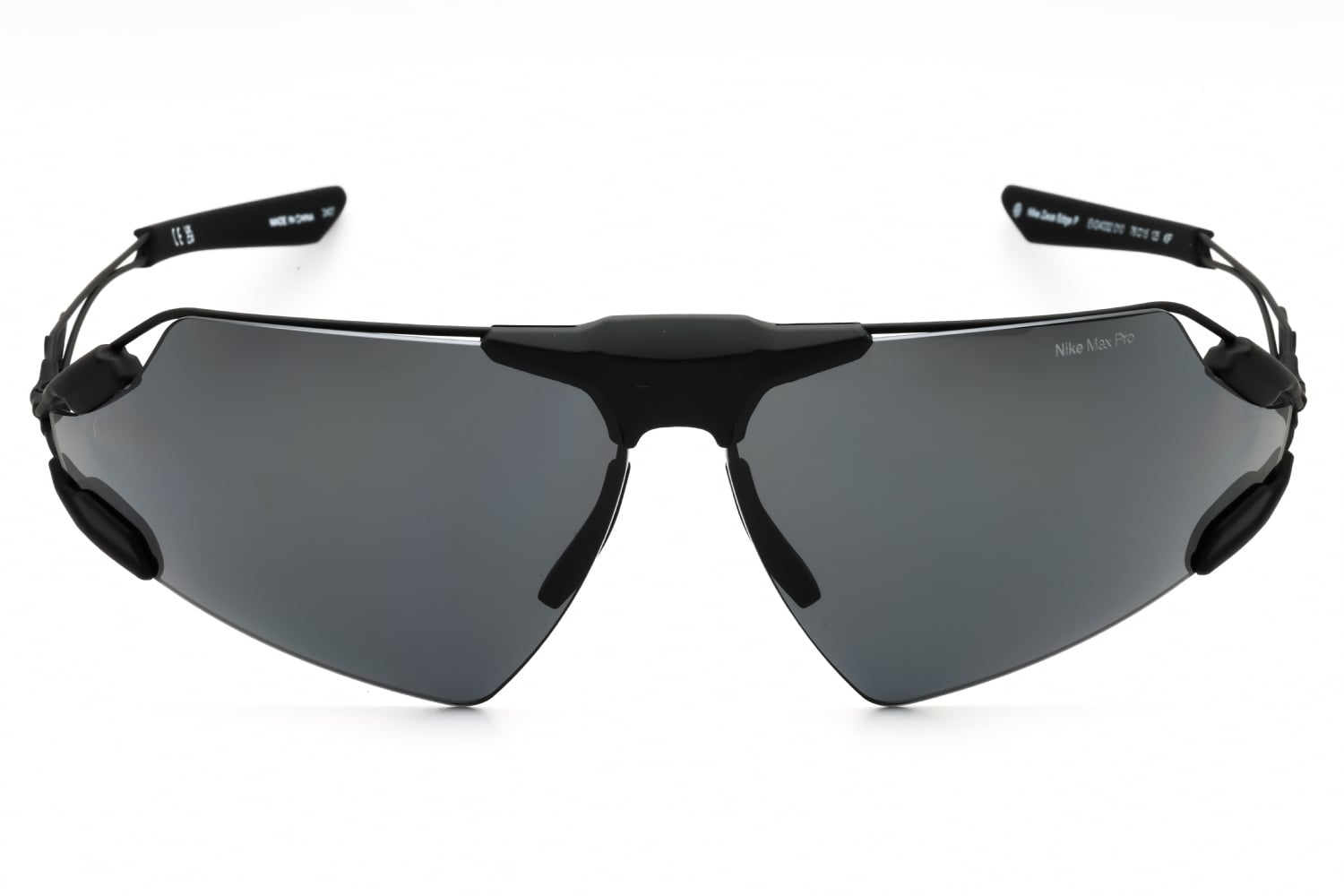 Nike NIKE ZEUS EDGE P EV24032 - Matte Black, Titanium, Oval frame