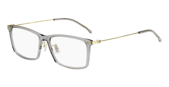 Hugo Boss Boss 1621/F - Grey Gold, Plastic, Rectangle frame