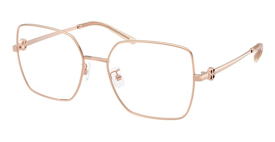 Tory Burch TY1097 - Light Rose Gold, Metal, Mixed Shapes frame