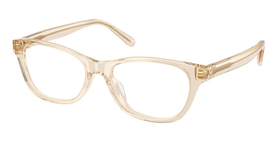 Tory Burch TY2172D - Transparent Beige, Plastic, Oval frame