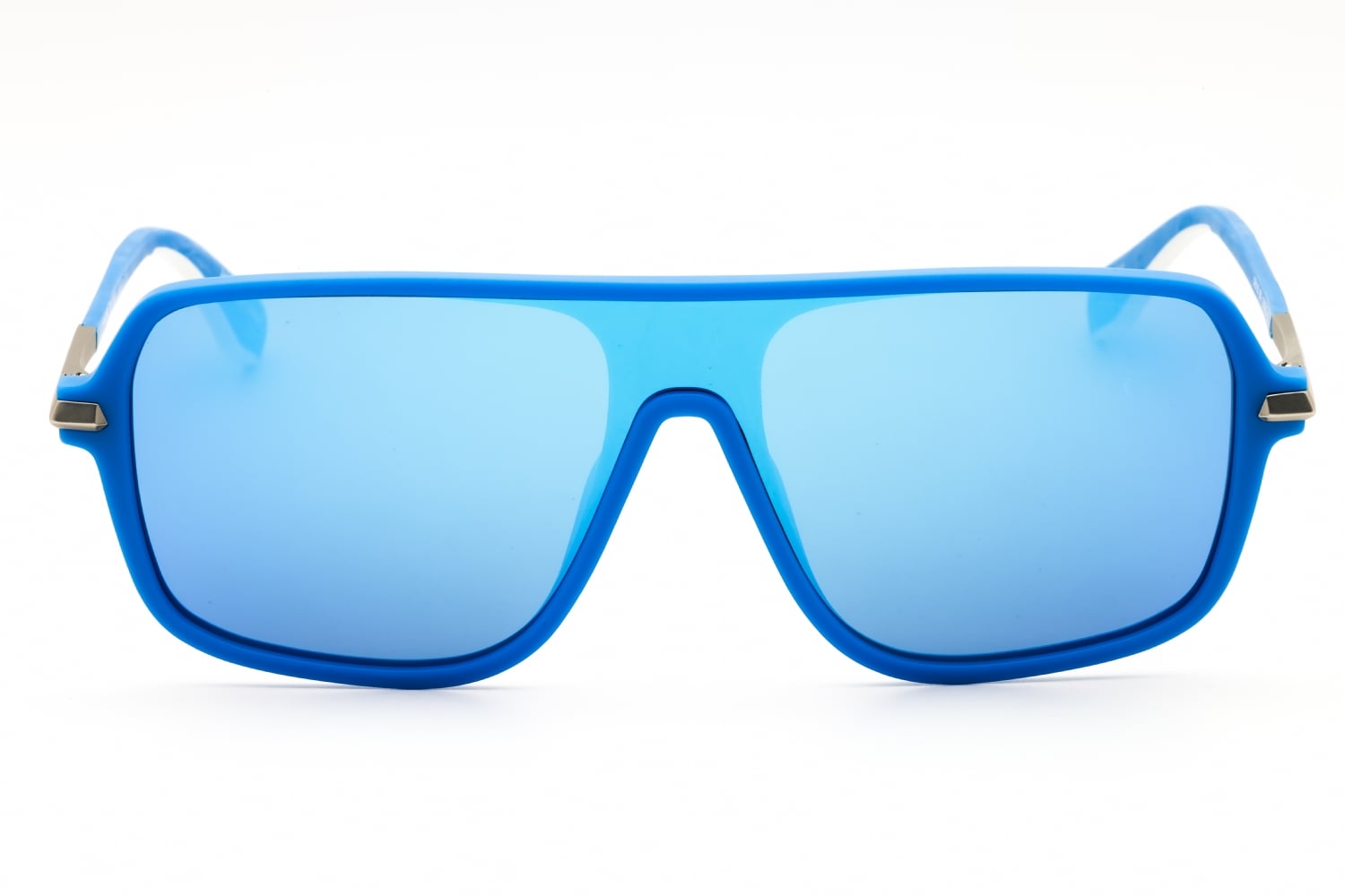 Adidas OR0100 - Matte Light Blue, Acetate, Wrap-Around frame