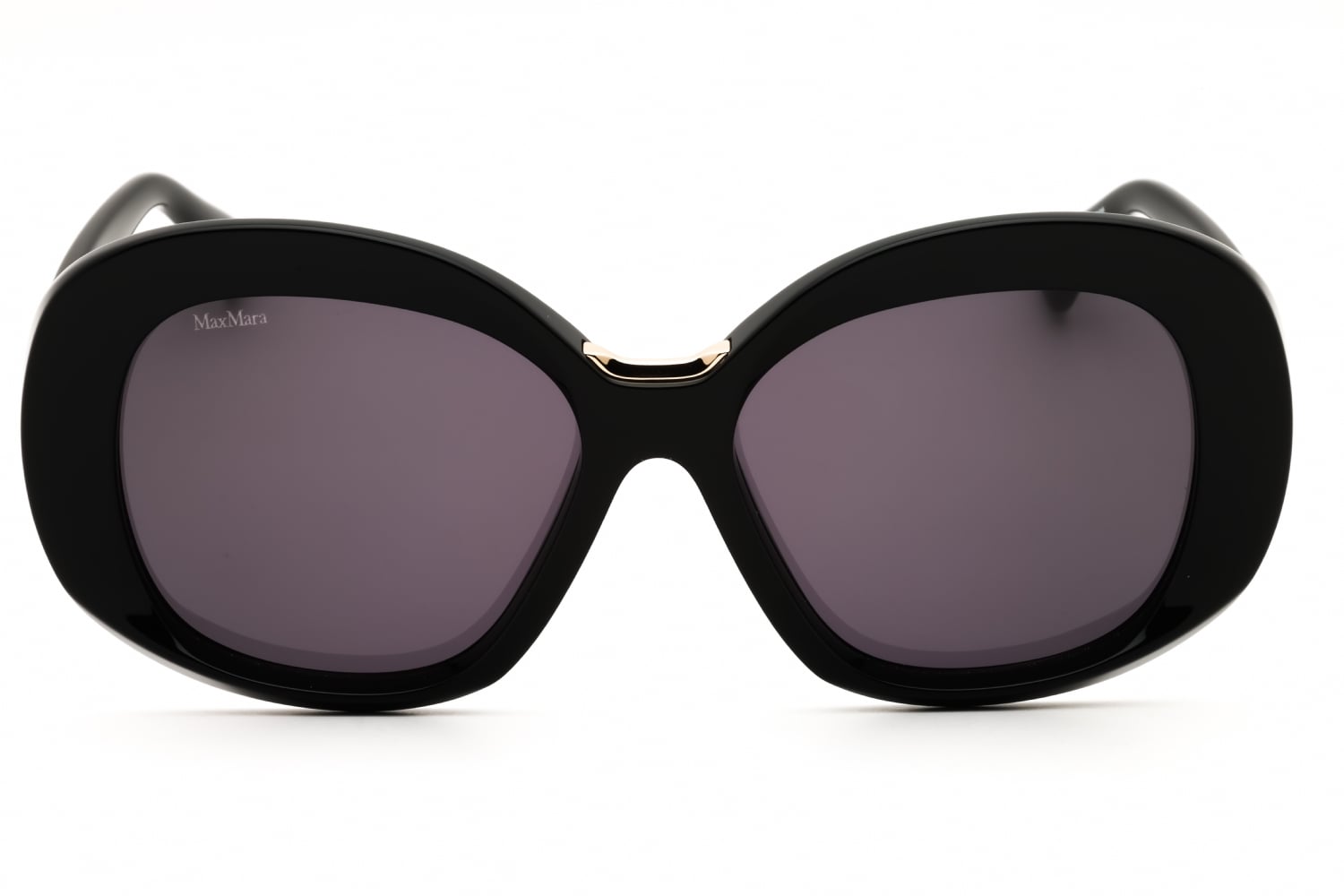 Max Mara MM0087 - Shiny Black, Acetate, Cat Eye frame