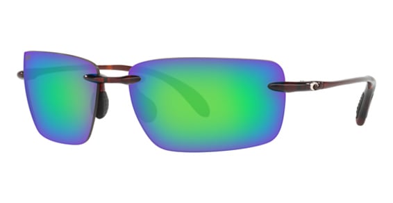 Costa Del Mar 6S9074 GULF SHORE - 10 Shiny Tortoise, Acetate, Rimless frame