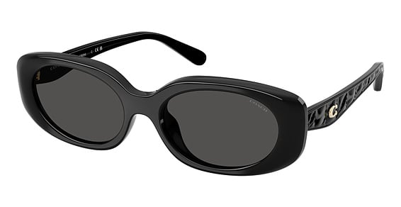 COACH HC8443D CBY84 - Black, Acetate, Oval frame