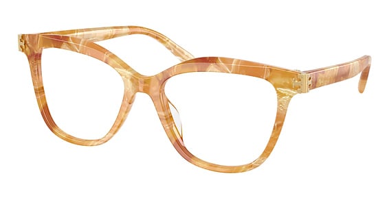 Tory Burch TY2169U - Milky Pearl Amber, Plastic, Oval frame