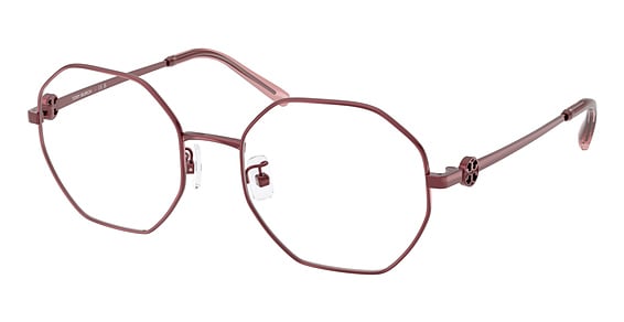 Tory Burch TY1099D - Burgundy, Metal, Geometric frame