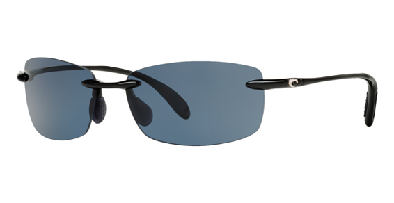 Costa Del Mar 6S9071 BALLAST - 11 Shiny Black, Acetate, Rimless frame