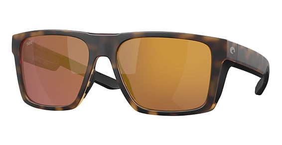 Costa Del Mar 6S9104 LIDO - Matte Tortoise, Acetate, Rectangle frame