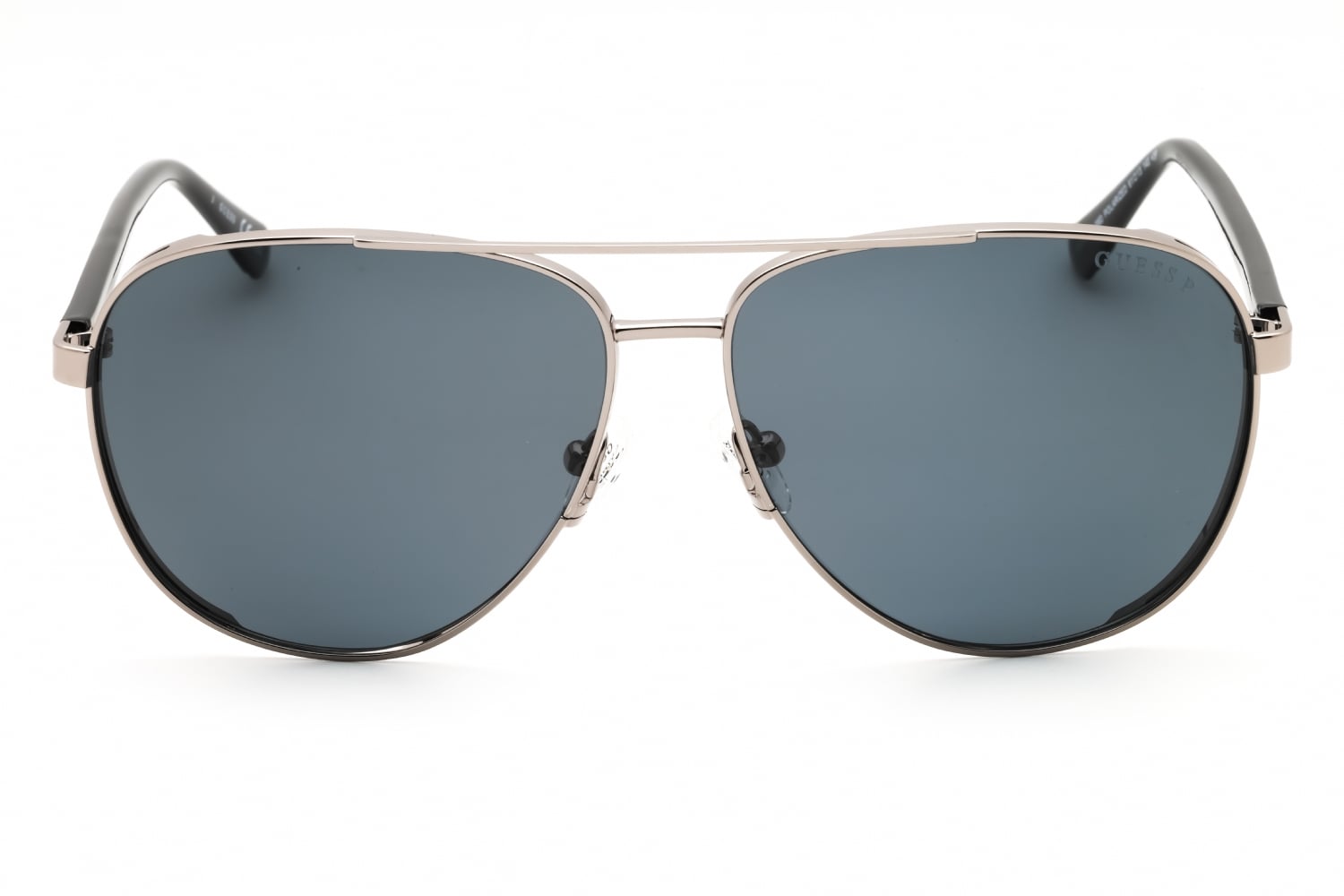 Guess GU00140 - Shiny Gunmetal, Metal, Aviator frame