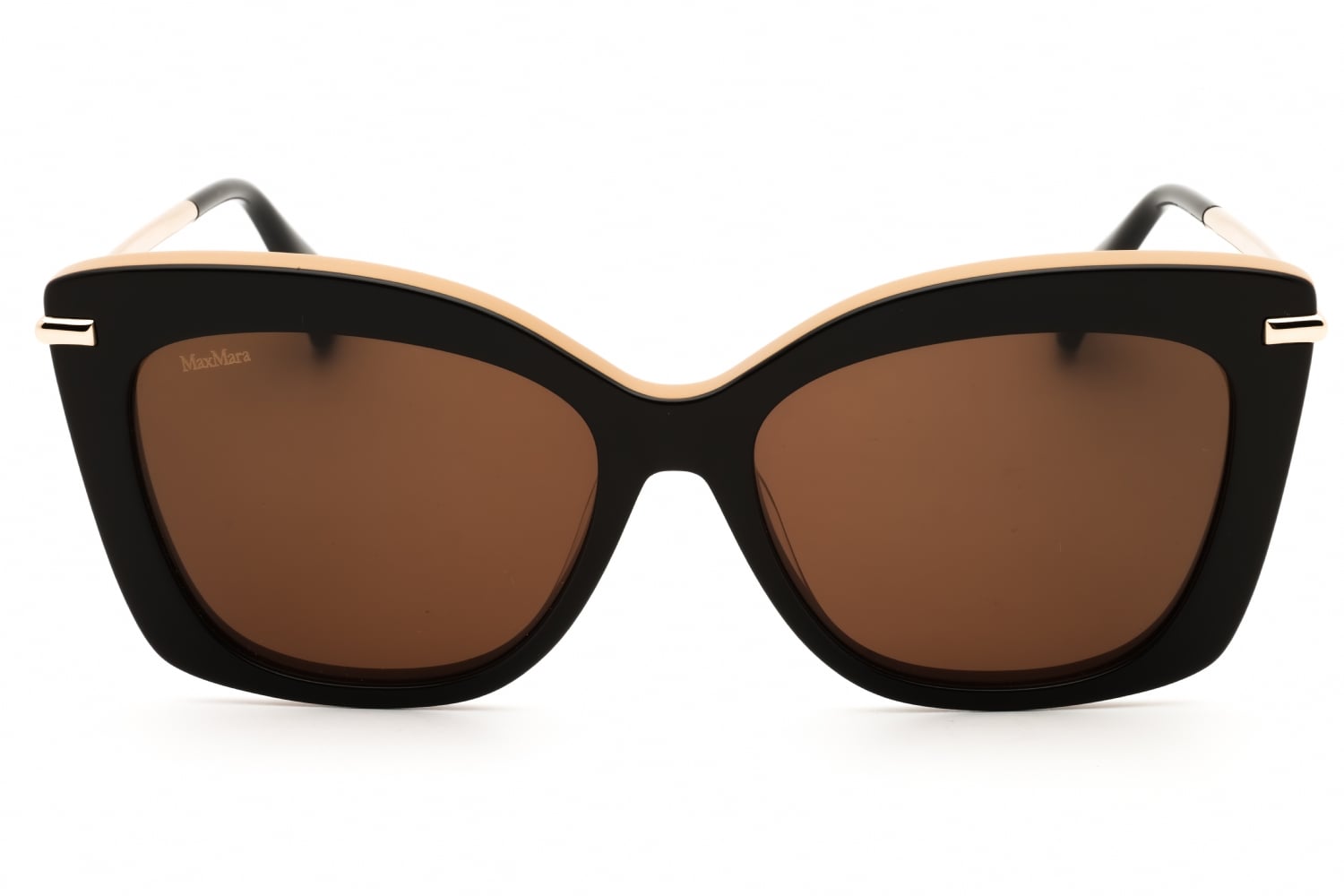 Max Mara MM0101 - Dark Brown/other, Acetate, Cat Eye frame