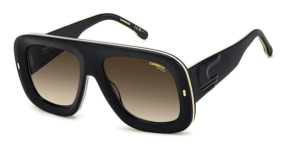 Carrera Flaglab 18 - 2m2ha Blk Gold B, Acetate, Rectangle frame