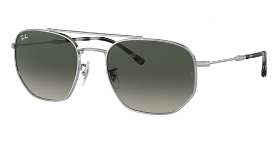 Ray-Ban RB3707 - Silver, Metal, Aviator frame