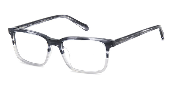 Fossil FOS 7204/G/US - Blk Ptt Gr, Acetate, Rectangle frame