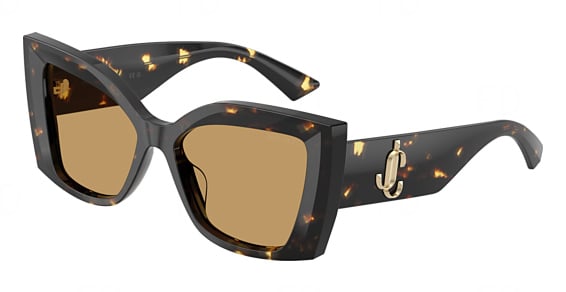 Jimmy Choo JC5074U - Tortoise Black Yellow, Plastic, Mixed Shapes frame