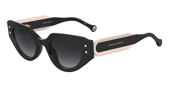 Carolina Herrera HER 0221/G/S - 3h29o Blackpink, Acetate, Cat Eye frame