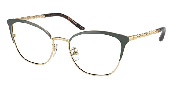 Tory Burch TY1076 - Shiny Light Gold, Metal, Cat Eye frame