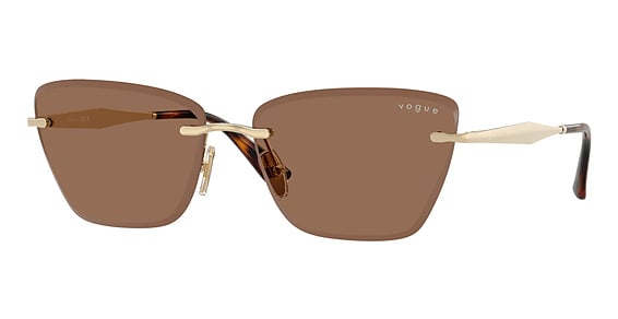 Vogue VO4332S - Pale Gold, Metal, Cat Eye frame