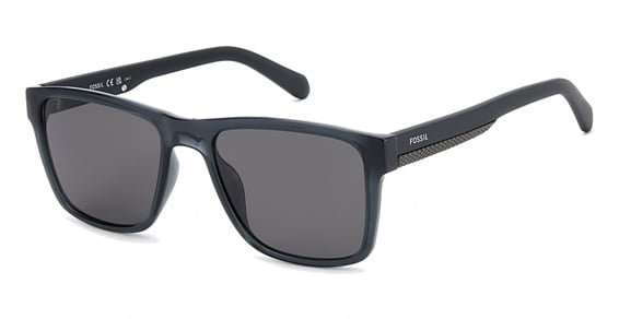 Fossil FOS 2155/G/S/US - 63mir Cry Grey, Plastic, Rectangle frame