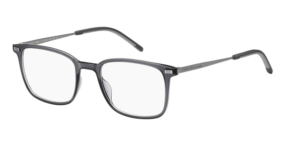 Tommy Hilfiger TH 2037 - Grey, Plastic, Rectangle frame