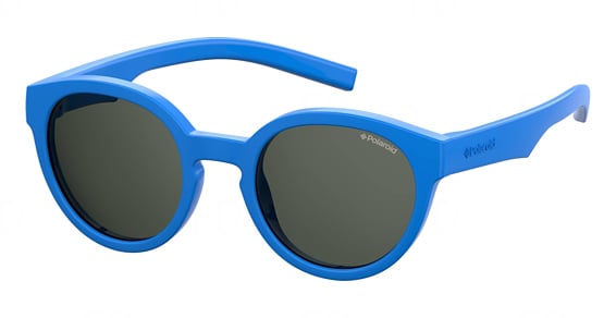 POLAROID KIDS PLD 8019/S/SM - Pjpm9 Blue, Plastic, Mixed Shapes frame