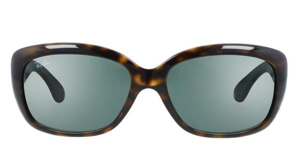 Ray-Ban RB4101 JACKIE OHH - Light Havana, Acetate, Cat Eye frame
