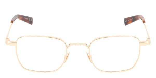 Saint Laurent SL 729 - Gold, Metal, Rectangle frame