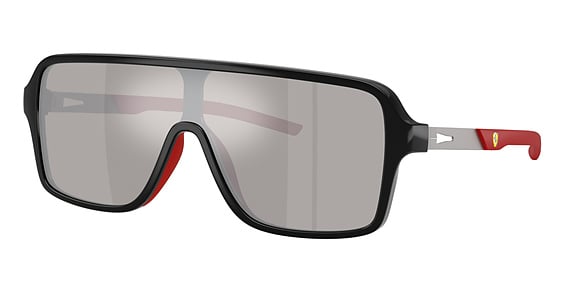 FERRARI FZ6022U - Black Shiny, Acetate, Flat-Top frame