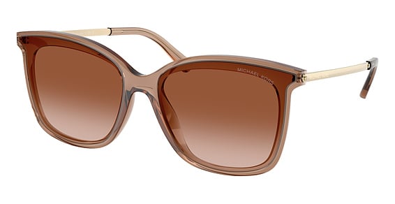 Michael Kors MK2079U ZERMATT - Brown Transparent, Acetate, Oval frame