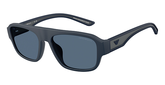 Emporio Armani EA4266U - Rubberized Matte Blue, Acetate, Mixed Shapes frame