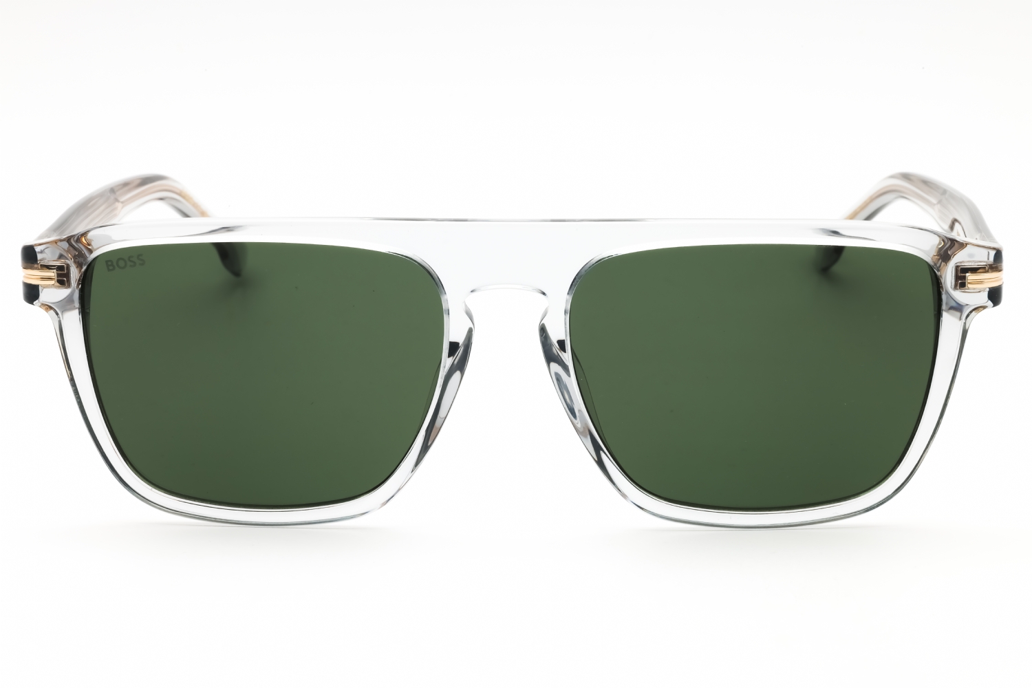 Hugo Boss BOSS 1599/S - Transparent Grey, Plastic, Rectangle frame