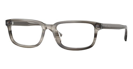 Brooks Brothers BB2080U - Grey, Plastic, Rectangle frame