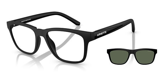 Arnette AN4347U TURBINE - Matte Black, Acetate, Rectangle frame