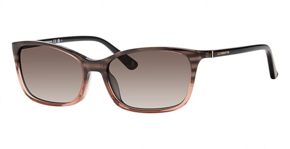 Liz Claiborne L 590/S - Yv1ha BK Strpnk, Acetate, Oval frame