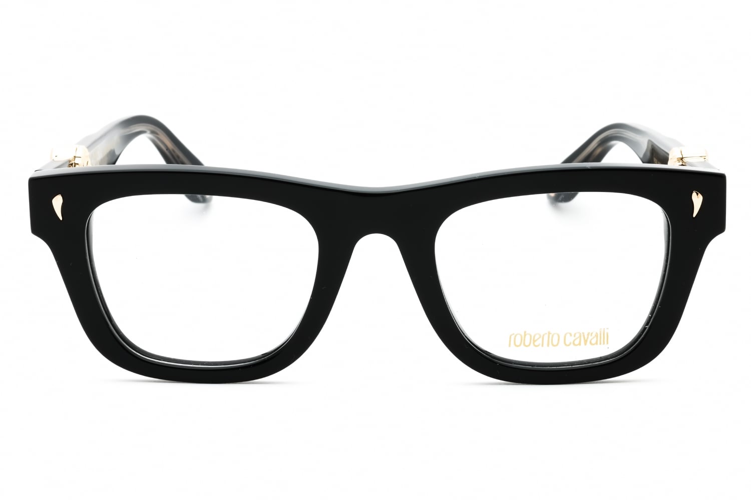 Roberto Cavalli VRC052 - Shiny Black, Plastic, Rectangle frame
