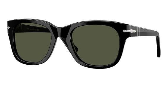Persol PO3372S - Black, Plastic, Oval frame