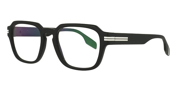 Canada Goose GC25622 - Matte Black, Plastic, Rectangle frame