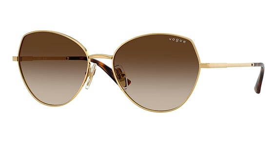 Vogue VO4330S - Gold, Metal, Oval frame