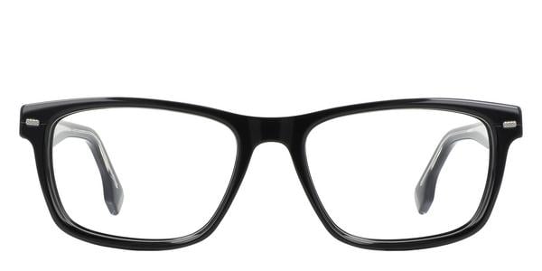 Hugo Boss Boss 1354/U - Black, Acetate, Rectangle frame