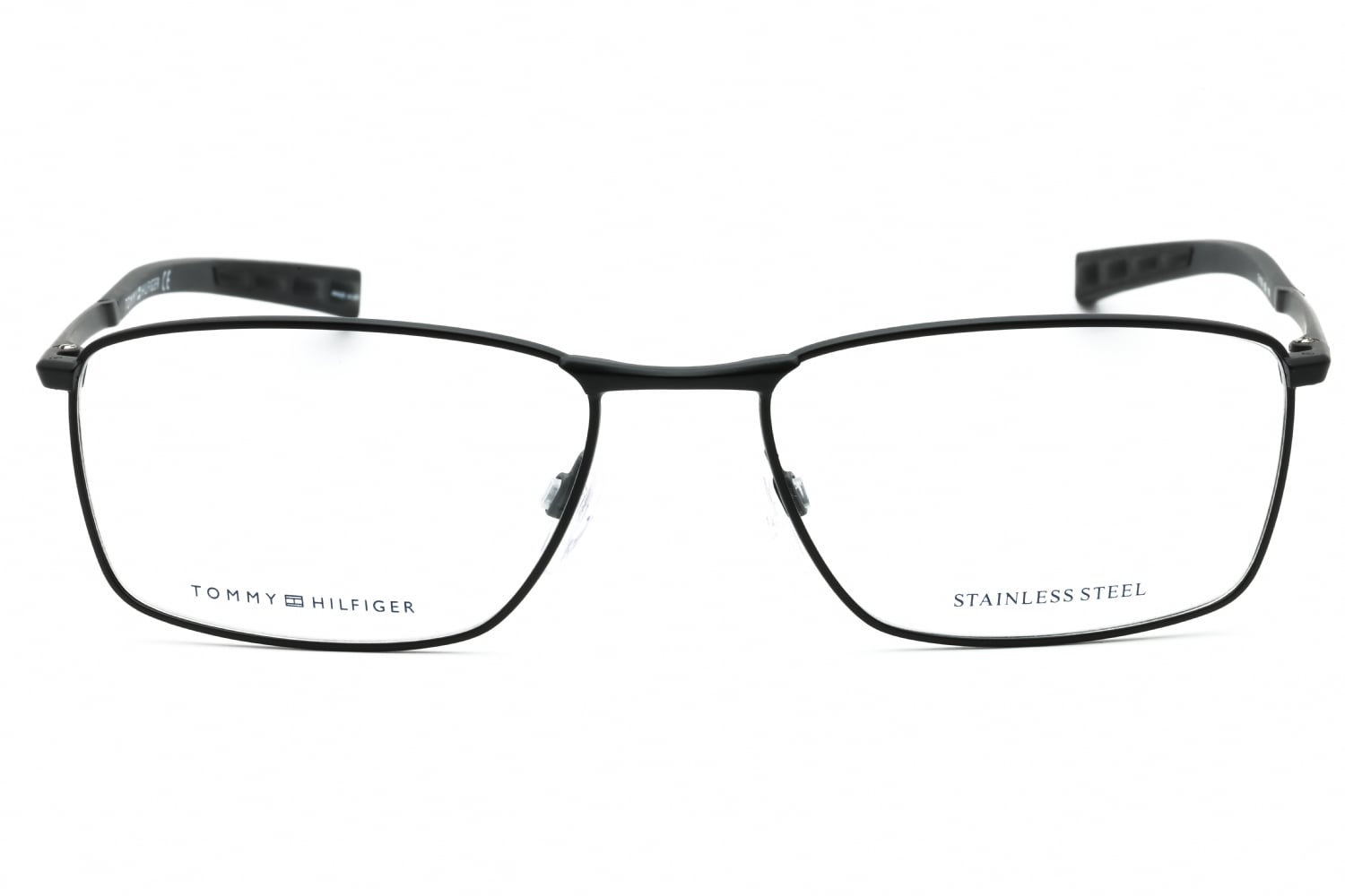 Tommy Hilfiger TH 1783 - Matte Black, Metal, Rectangle frame