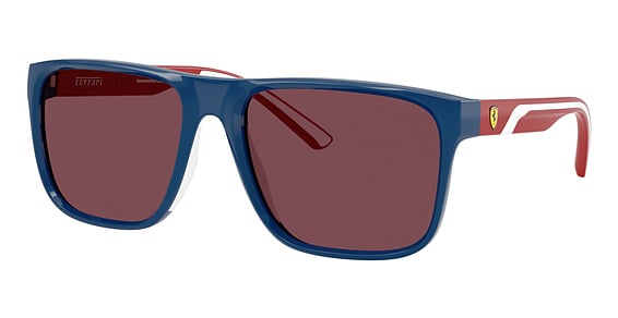 FERRARI FZ6002U - Blue, Acetate, Rectangle frame