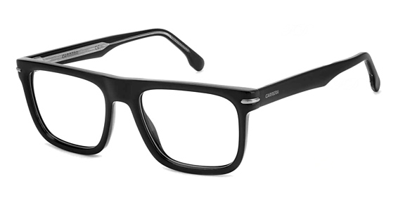 Carrera 312 - Black, Acetate, Flat-Top frame